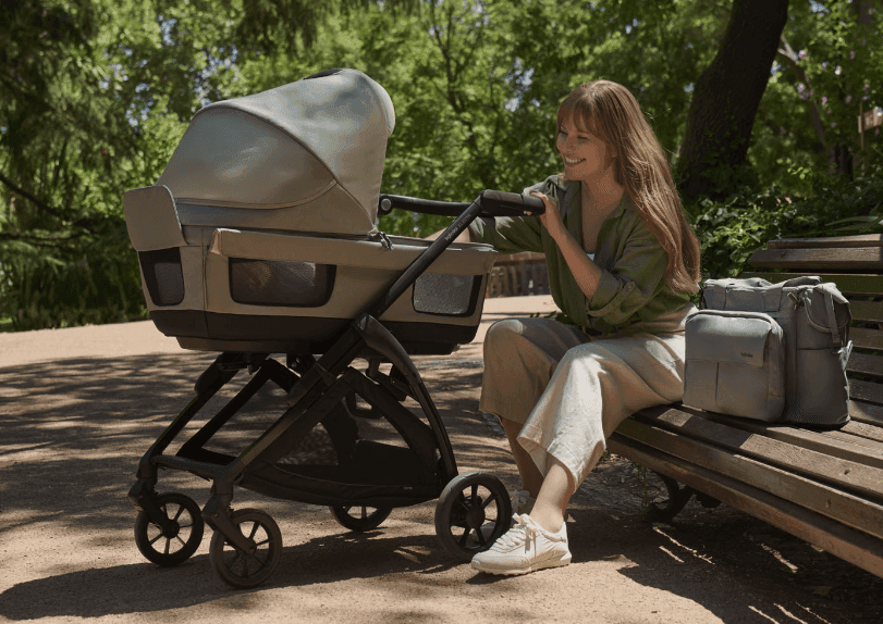 INGLESINA Καρότσι 3 Σε 1 Electa Quattro Darwin Infant Murray Green-Total Black