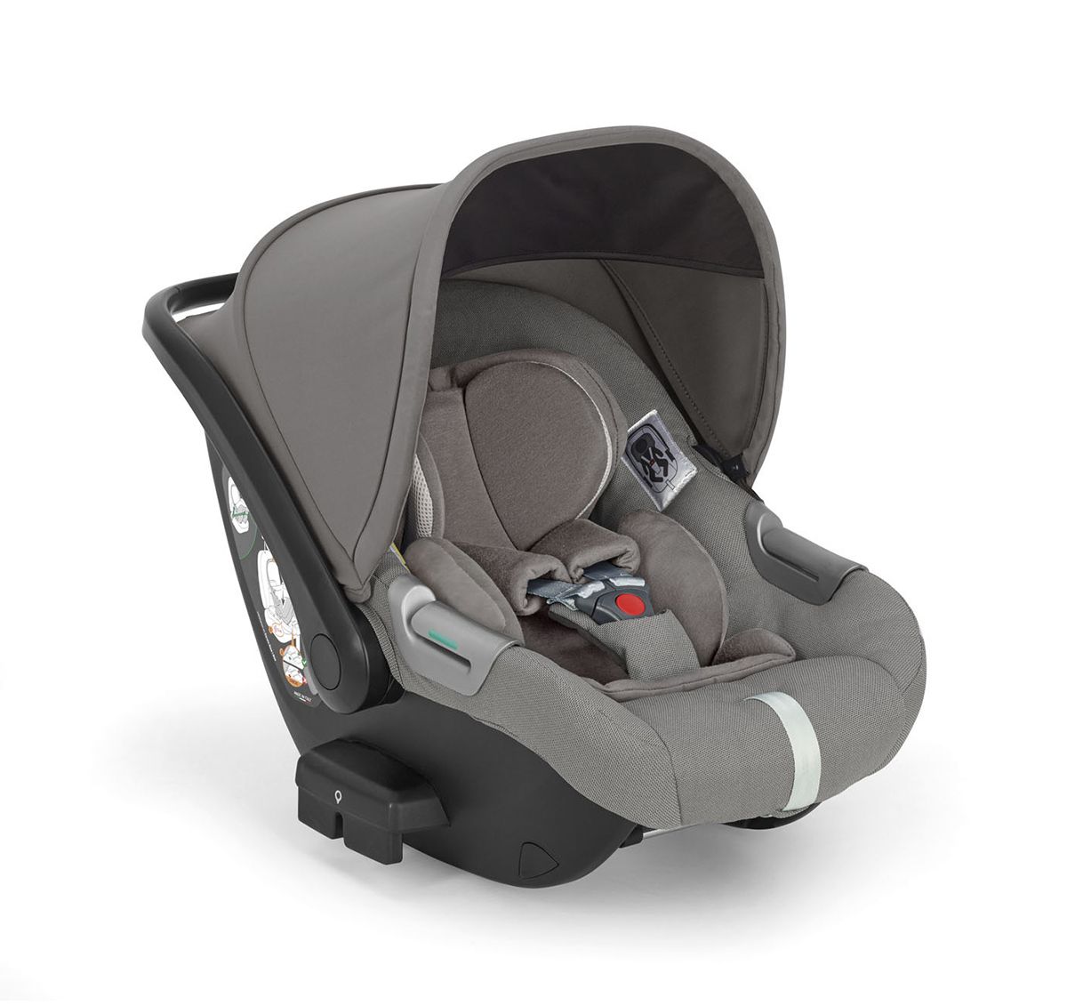 INGLESINA Κάθισμα Αυτοκινήτου Darwin Infant i-Size Isofix Platinum Grey (40-75 cm)