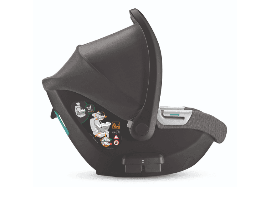 INGLESINA Κάθισμα Αυτοκινήτου Darwin Infant i-Size Isofix Upper Black (40-75 cm)