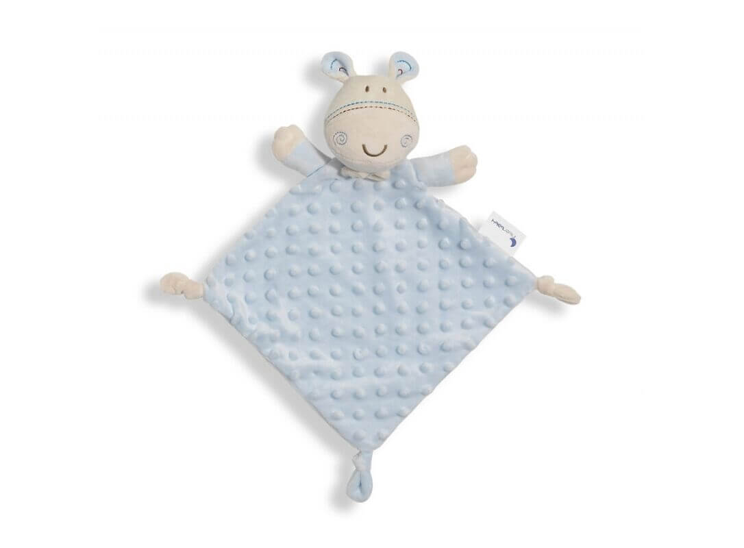 INTERBABY Πανάκι Παρηγοριάς Dou-Dou Giraffe Blue