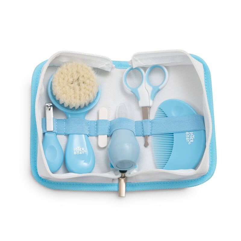 INTERBABY Βρεφικό Σετ Περιποίησης Μπάνιου Με Θήκη Blue Koala (0+ μηνών)