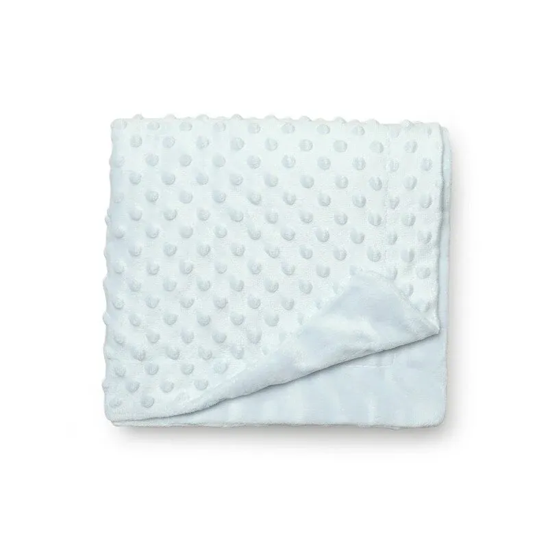 INTERBABY Βελουτέ Κουβέρτα Αγκαλιάς Coral Fleece Verde