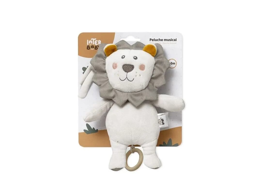INTERBABY Βρεφικό Κρεμαστό Μουσικό Παιχνίδι Lion
