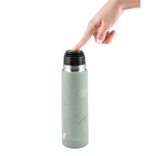 KIKKA BOO Ανοξείδωτος Θερμός Υγρών Για Μωρά Flora Sage 500ml