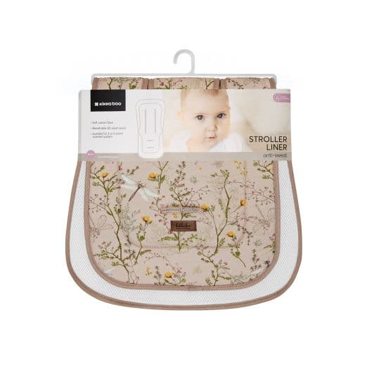 KIKKA BOO Αντιιδρωτικό Κάλυμμα Καροτσιού Garden Beige