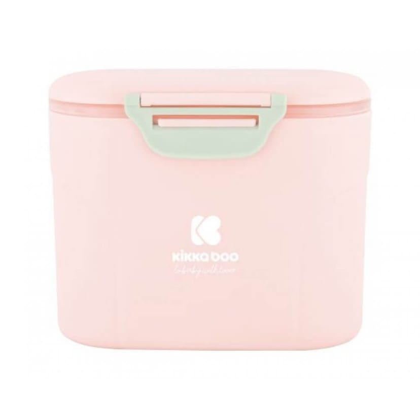 KIKKA BOO Δοχείο Για Σκόνη Γάλακτος Με Κουταλάκι Pink (160gr)