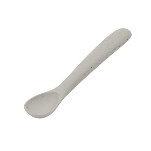 KIKKA BOO Βρεφικό Κουταλάκι Σιλικόνης Για Μωρά Platinum Sand (6+ μηνών)