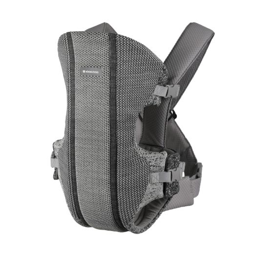 KIKKA BOO Μάρσιπο Gwen Fly Knit Grey (0-9 kg)