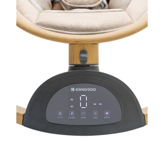 KIKKA BOO Ηλεκτρικό Ρηλάξ Bluetooth Ashlee Beige (0-9 kg)