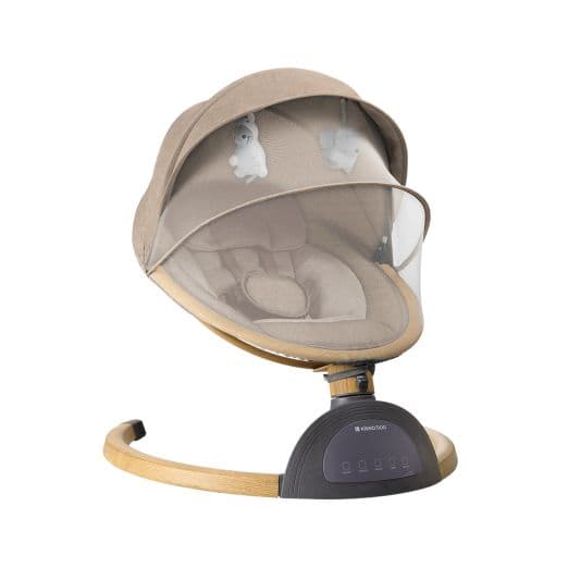 KIKKA BOO Ηλεκτρικό Ρηλάξ Bluetooth Ashlee Beige (0-9 kg)