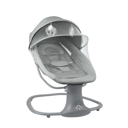 KIKKA BOO Ηλεκτρικό Ρηλάξ Bluetooth Winks Grey (0-9 kg)