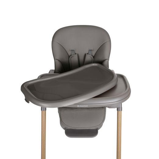 KIKKA BOO Κάθισμα Φαγητού Olive Dark Grey (6-36 μηνών)