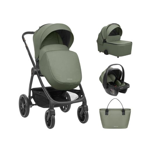 KIKKA BOO Καρότσι 3 Σε 1 Modena Army Green