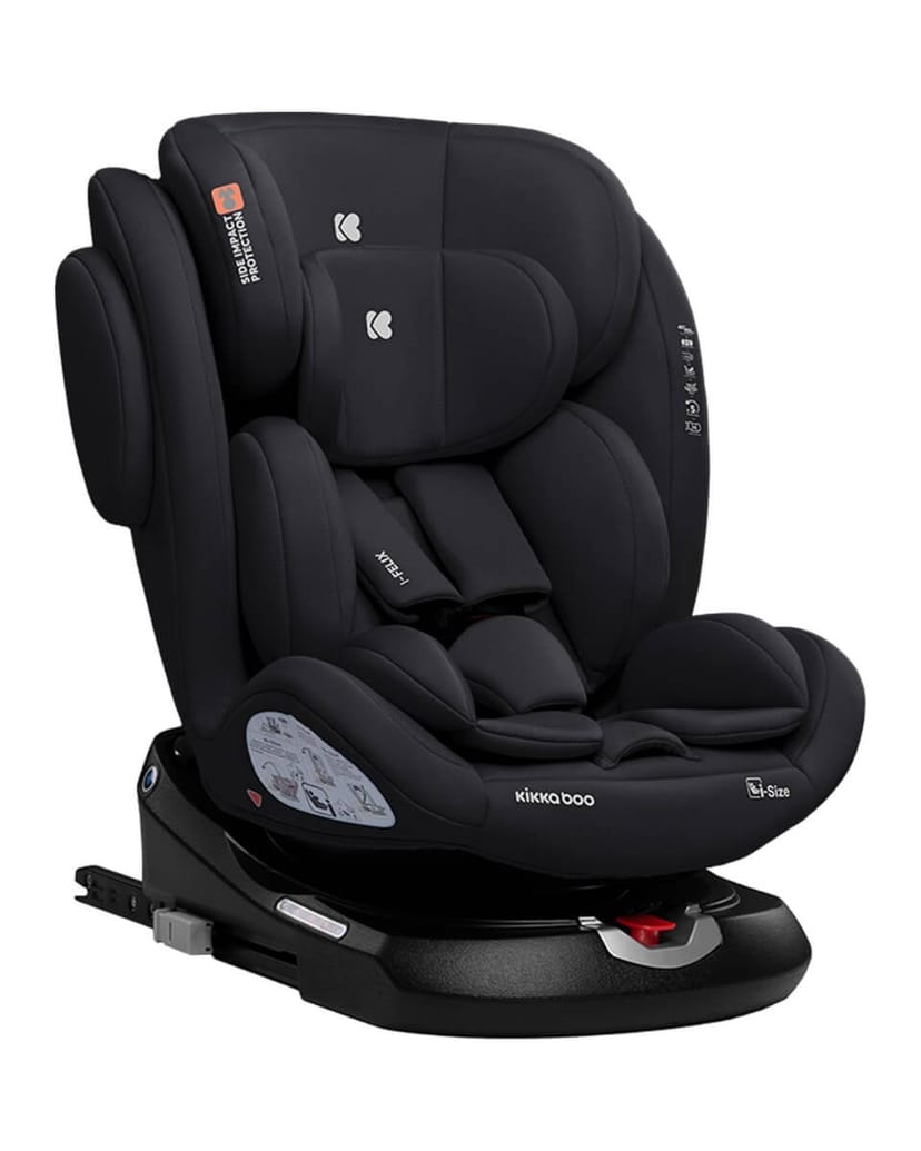 KIKKA BOO Κάθισμα Αυτοκινήτου Isofix i-Size i-Felix Black (40-150cm)