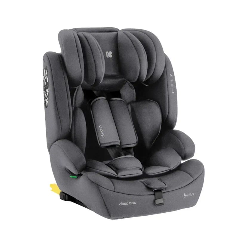KIKKA BOO Κάθισμα Αυτοκινήτου Isofix i-Size i-Bronn Grey (76-150cm)