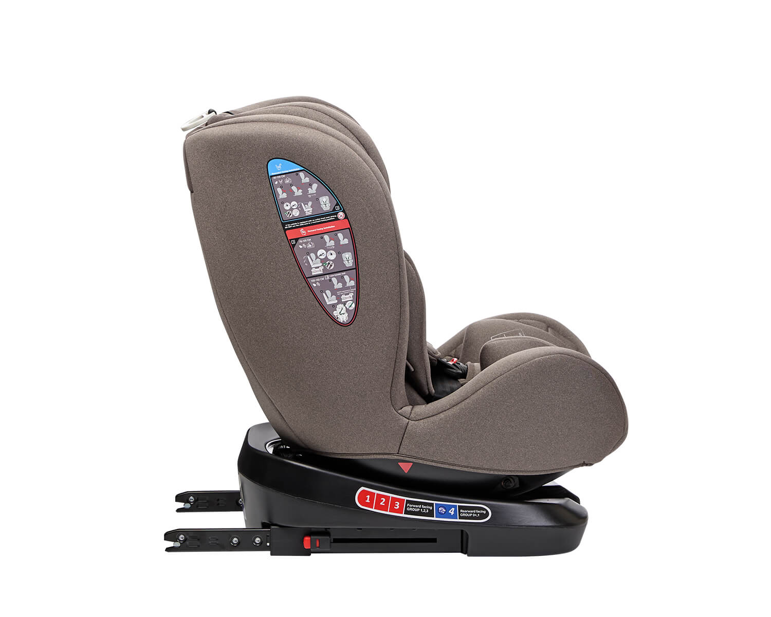 KIKKA BOO Κάθισμα Αυτοκινήτου Isofix i-Size i-Trip Beige (40-150cm)