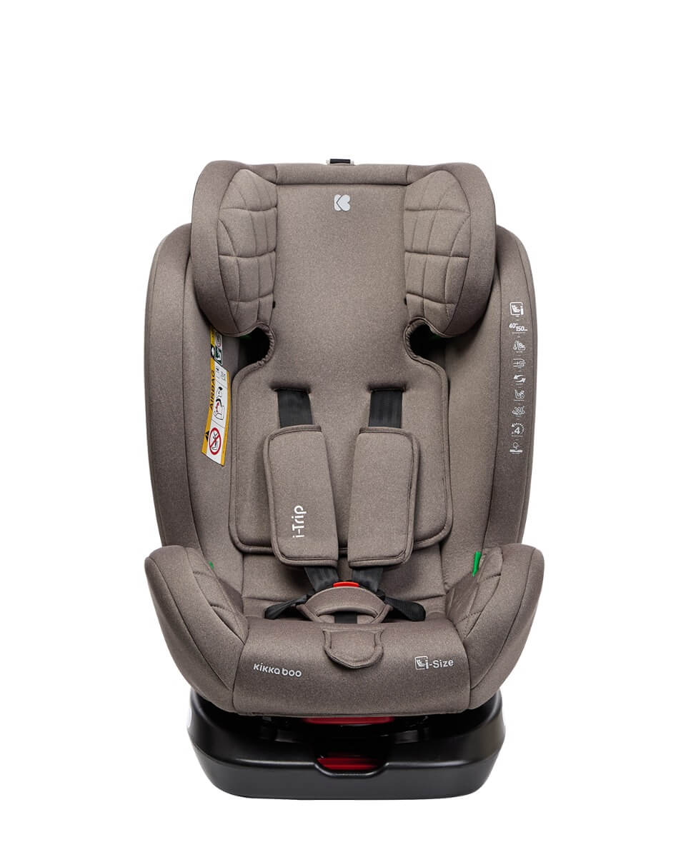 KIKKA BOO Κάθισμα Αυτοκινήτου Isofix i-Size i-Trip Beige (40-150cm)