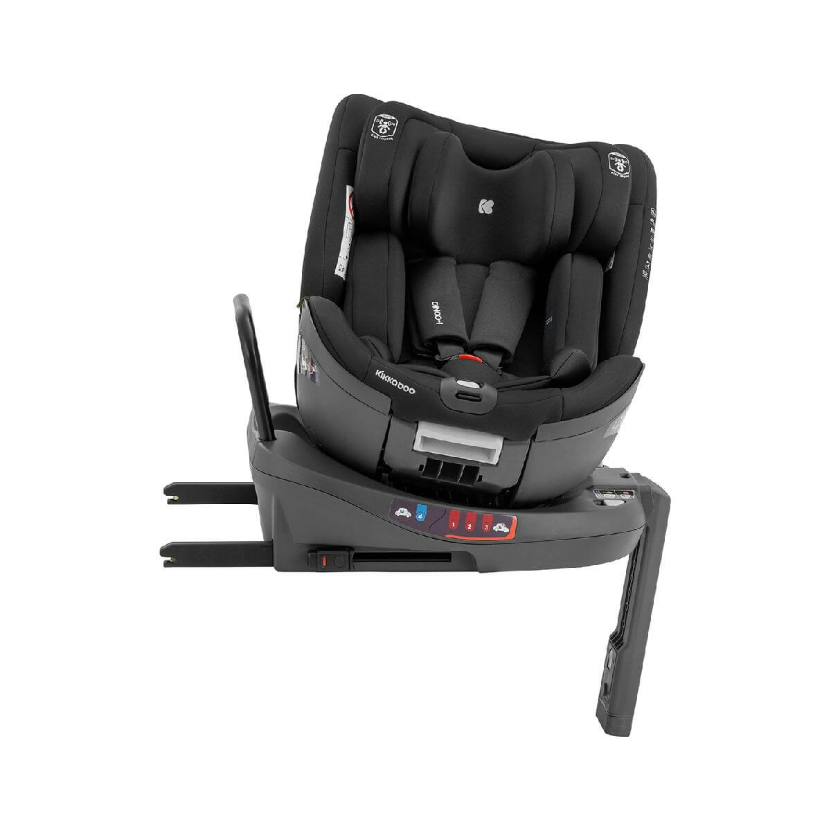 KIKKA BOO Κάθισμα Αυτοκινήτου i-Conic i-Size Black (40-150cm)