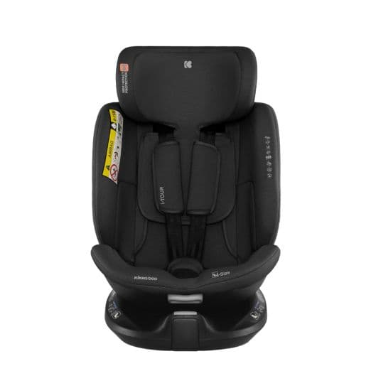 KIKKA BOO Κάθισμα Αυτοκινήτου Isofix i-Size i-Tour Black (40-150cm)