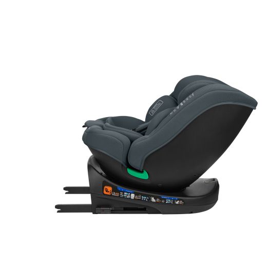 KIKKA BOO Κάθισμα Αυτοκινήτου Isofix i-Size i-Round 360° Dark Grey (40-150cm)
