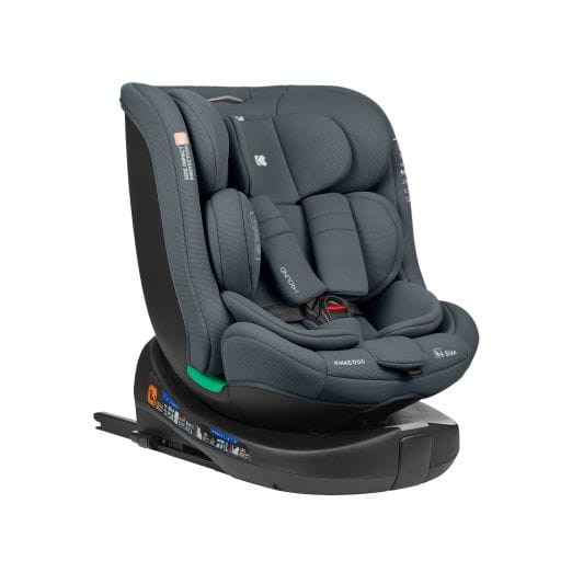 KIKKA BOO Κάθισμα Αυτοκινήτου Isofix i-Size i-Round 360° Dark Grey (40-150cm)