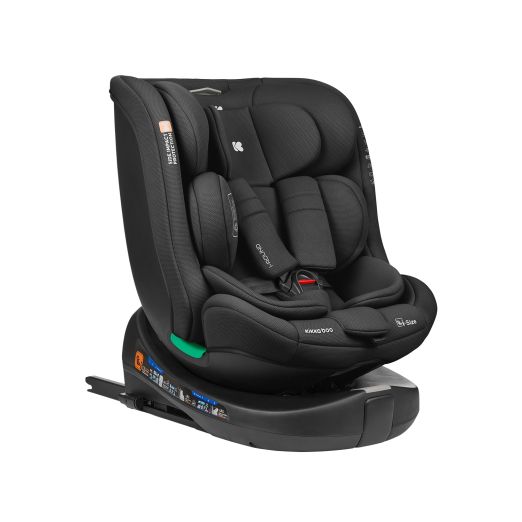 KIKKA BOO Κάθισμα Αυτοκινήτου Isofix i-Size i-Round 360° Black (40-150cm)