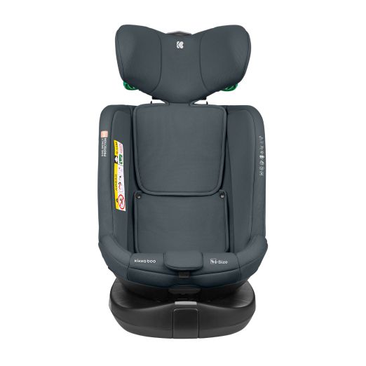 KIKKA BOO Κάθισμα Αυτοκινήτου Isofix i-Size i-Round 360° Dark Grey (40-150cm)