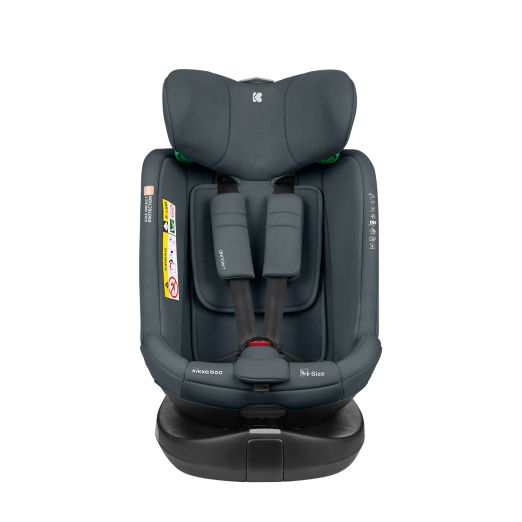 KIKKA BOO Κάθισμα Αυτοκινήτου Isofix i-Size i-Round 360° Dark Grey (40-150cm)