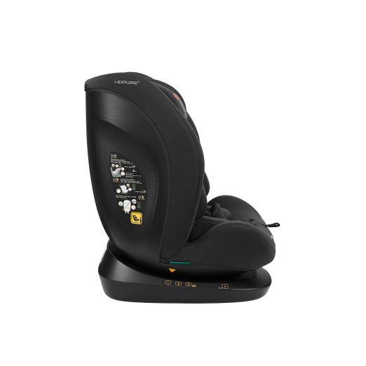 KIKKA BOO Κάθισμα Αυτοκινήτου i-Explore 2 i-Size Black (40-150cm)
