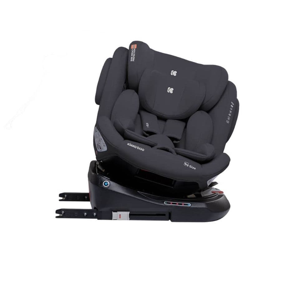 KIKKA BOO Κάθισμα Αυτοκινήτου Isofix i-Size i-Felix Dark Grey (40-150cm)