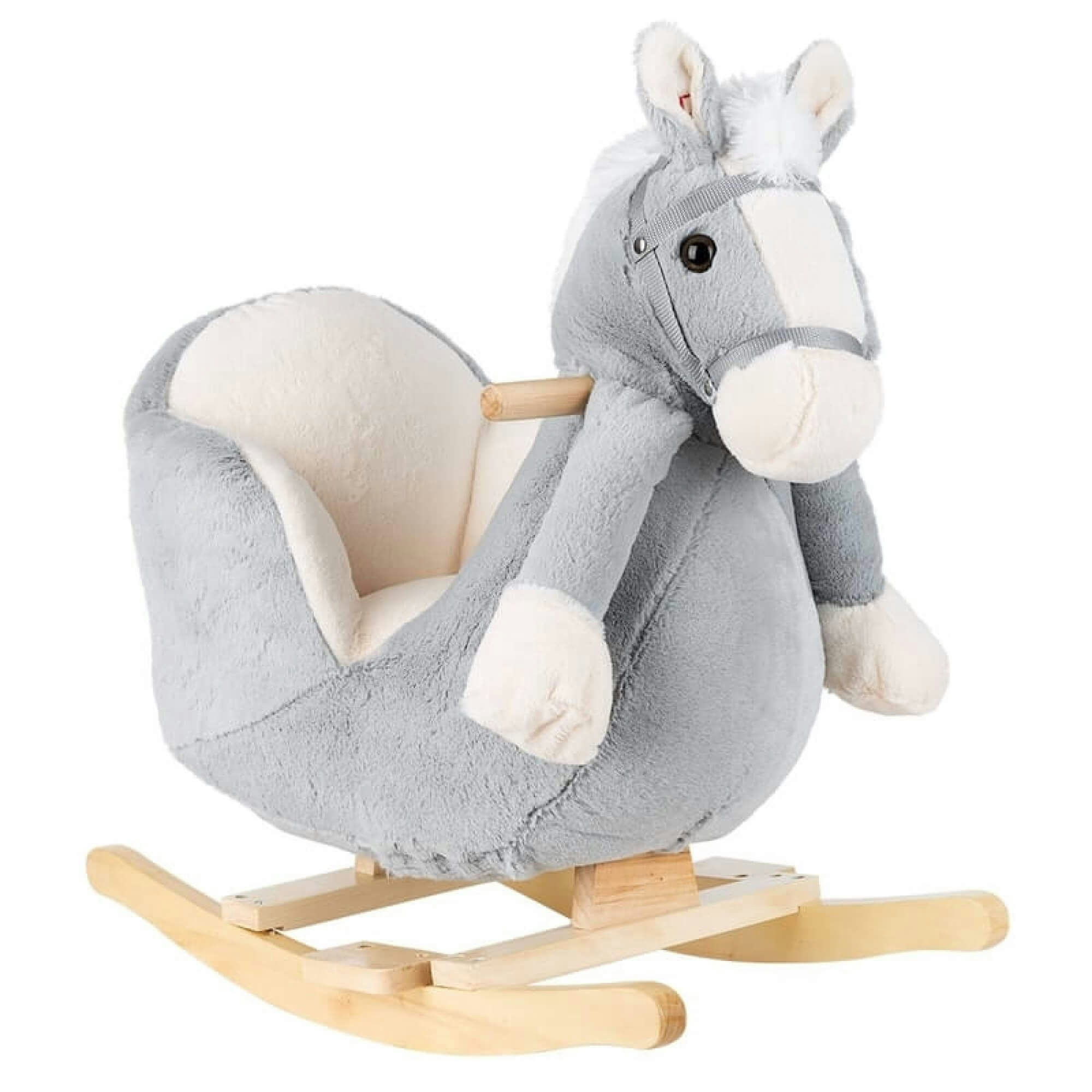 KIKKA BOO Κουνιστό Μουσικό Αλογάκι Grey Horse (12+ μηνών)