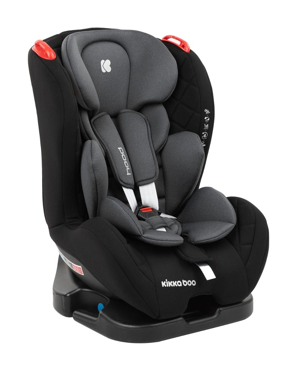 KIKKA BOO Κάθισμα Αυτοκινήτου Hood Black (0-25kg)