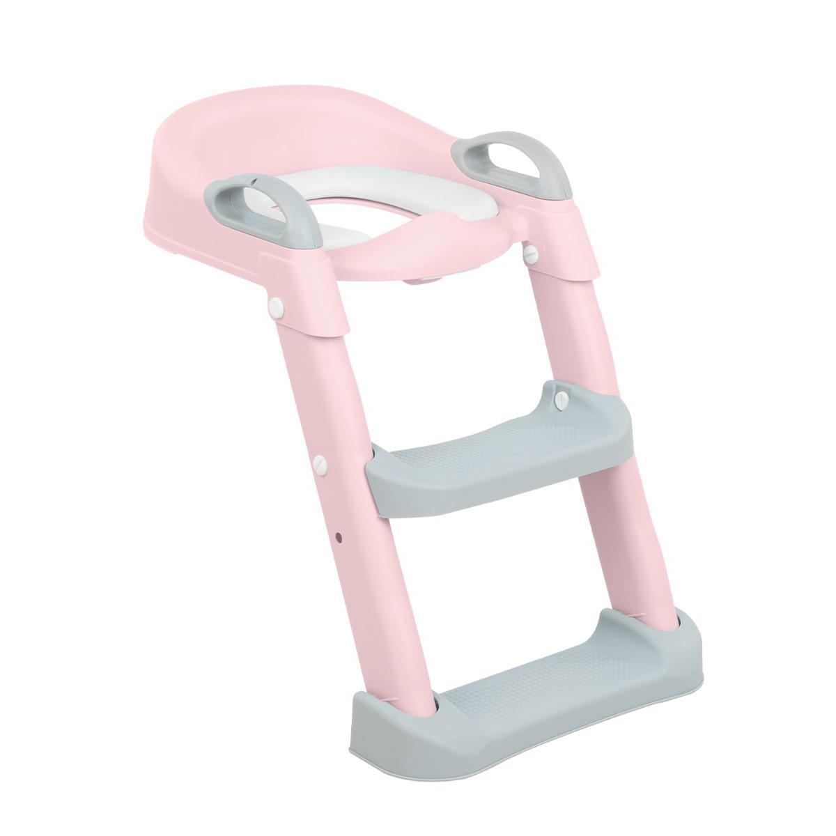 KIKKA BOO Παιδικό Κάθισμα Τουαλέτας Με Σκαλοπάτι Lea Pink