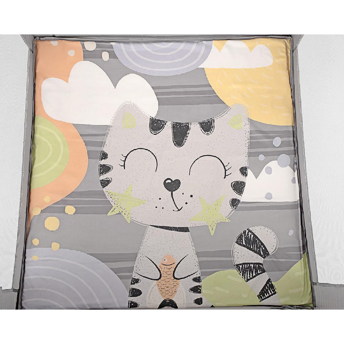 KIKKA BOO Πάρκο Enjoy Grey Cat 2023