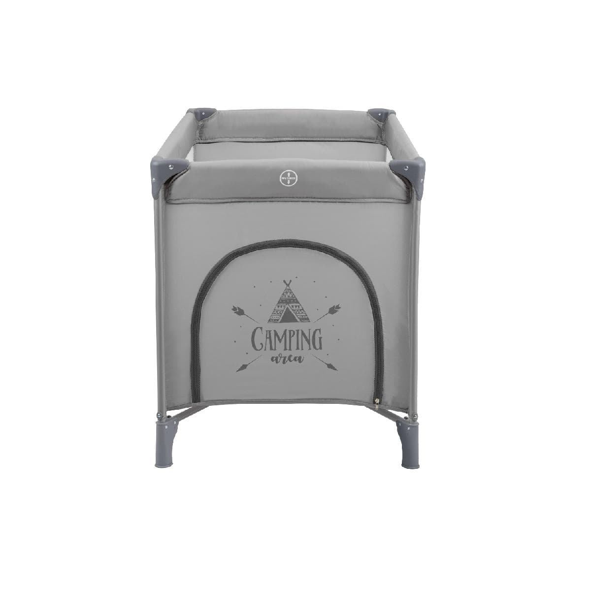 KIKKA BOO Παρκοκρέβατο 2 Επιπέδων Mε Αλλαξιέρα So Gifted Plus Grey