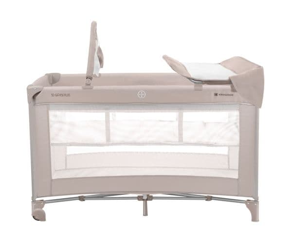 KIKKA BOO Παρκοκρέβατο 2 Επιπέδων Mε Αλλαξιέρα So Gifted Plus Beige
