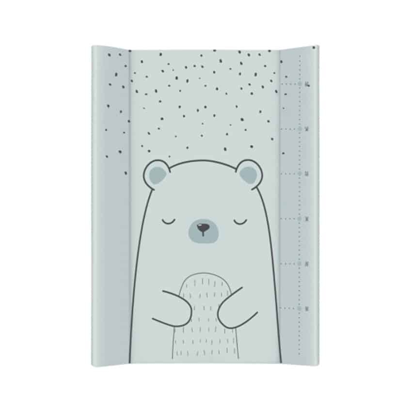 KIKKA BOO Αλλαξιέρα Μωρού Hard PVC Bear With Me Mint (70x50cm)