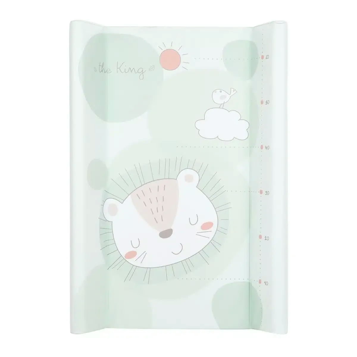 KIKKA BOO Αλλαξιέρα Μωρού Soft PVC Jungle King Mint (70x50cm)