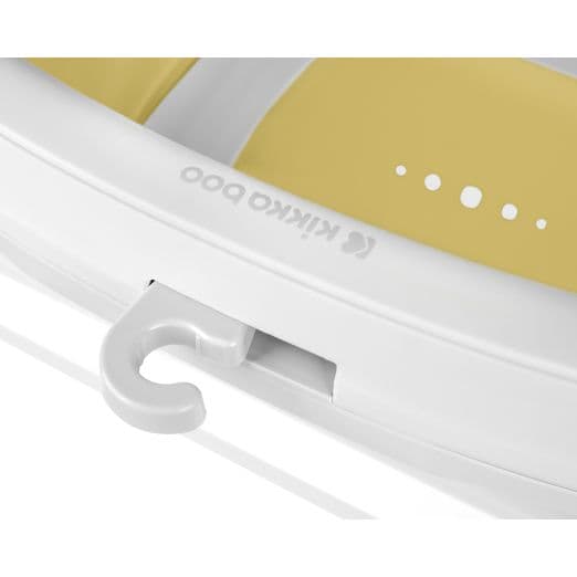 KIKKA BOO Πτυσσόμενη Μπανιέρα Μωρού Με Θερμόμετρο Rio Yellow