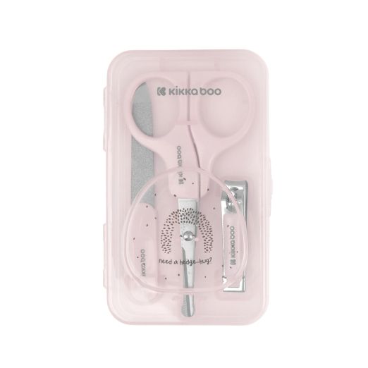 KIKKA BOO Σετ Περιποίησης Νυχιών Μωρού Με Θήκη Hedge Hugs (0+ μηνών)