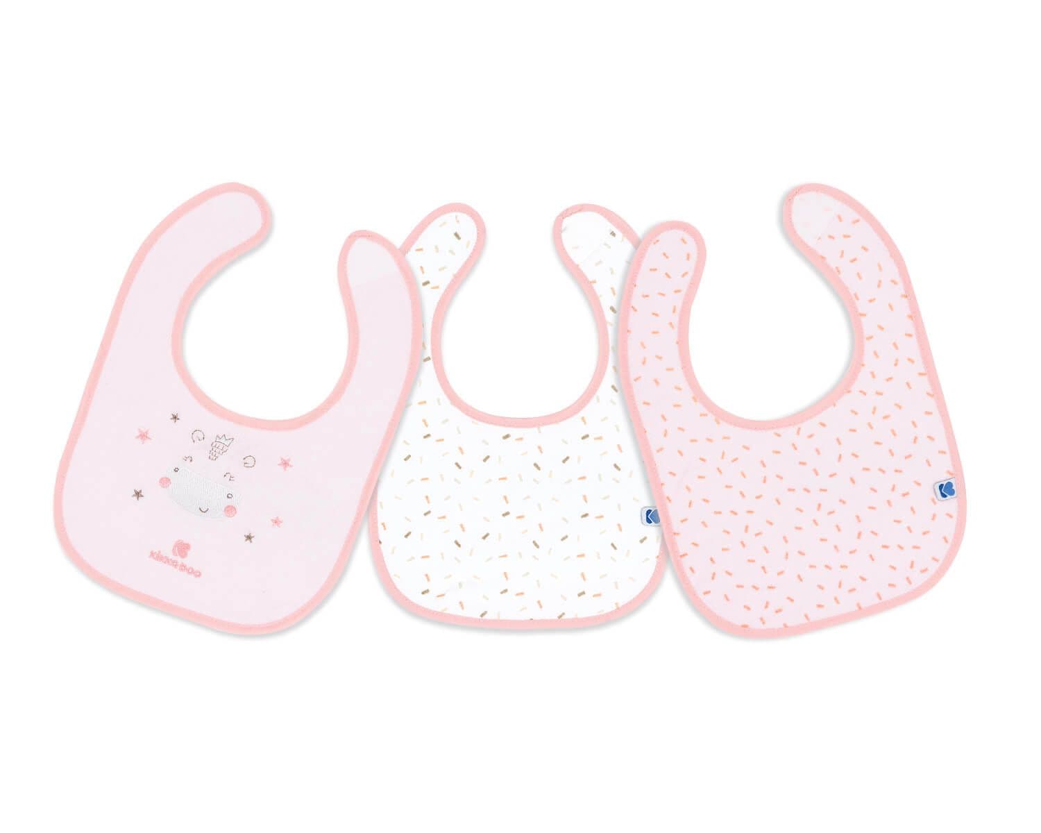 KIKKA BOO Σετ Βρεφικές Αδιάβροχες Σαλιάρες Hippo Dreams (0+ μηνών)