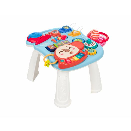 KIKKA BOO Στράτα Περπατούρα Με Τραπεζάκι Δραστηριοτήτων Play & Grow 3in1 Blue (12+ μηνών)