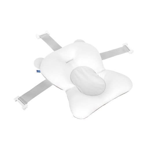 KIKKA BOO Αντιολισθητικό Μαξιλάρι Μπάνιου Μωρού Bear White