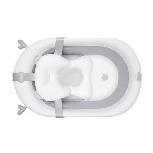 KIKKA BOO Αντιολισθητικό Μαξιλάρι Μπάνιου Μωρού Bear White