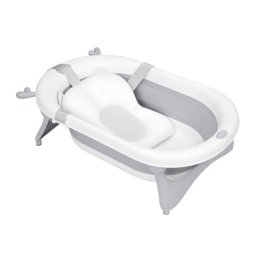 KIKKA BOO Αντιολισθητικό Μαξιλάρι Μπάνιου Μωρού Bear White