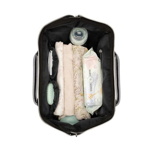 KIKKA BOO Τσάντα Αλλαξιέρα Πλάτης Siena Light Grey 2025