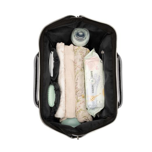 KIKKA BOO Τσάντα Αλλαξιέρα Πλάτης Siena Light Grey 2025