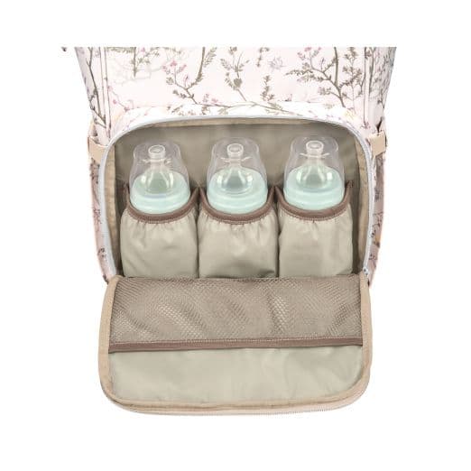 KIKKA BOO Τσάντα Αλλαξιέρα Πλάτης Siena Luxe Secret Garden Beige 2025