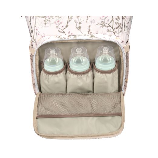 KIKKA BOO Τσάντα Αλλαξιέρα Πλάτης Siena Luxe Secret Garden Beige 2025