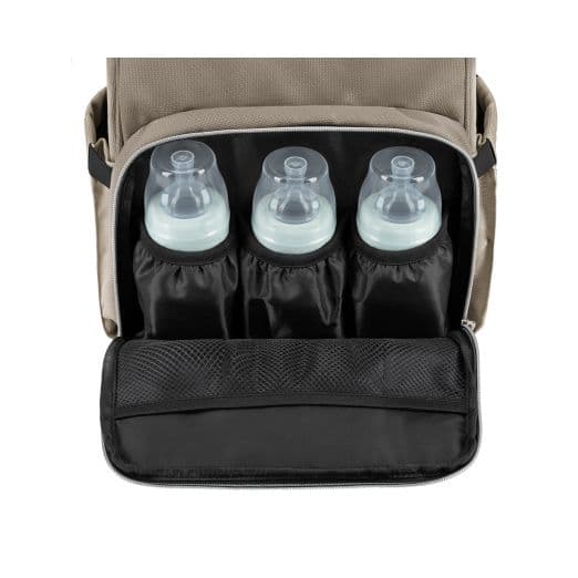 KIKKA BOO Τσάντα Αλλαξιέρα Πλάτης Siena Beige 2025